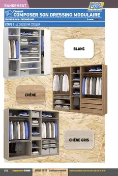 Brico Cash - Prévisualisation de Brico Cash catalogue valide à partir de 04.04.2025 | Page: 214 | Produits: Dressing