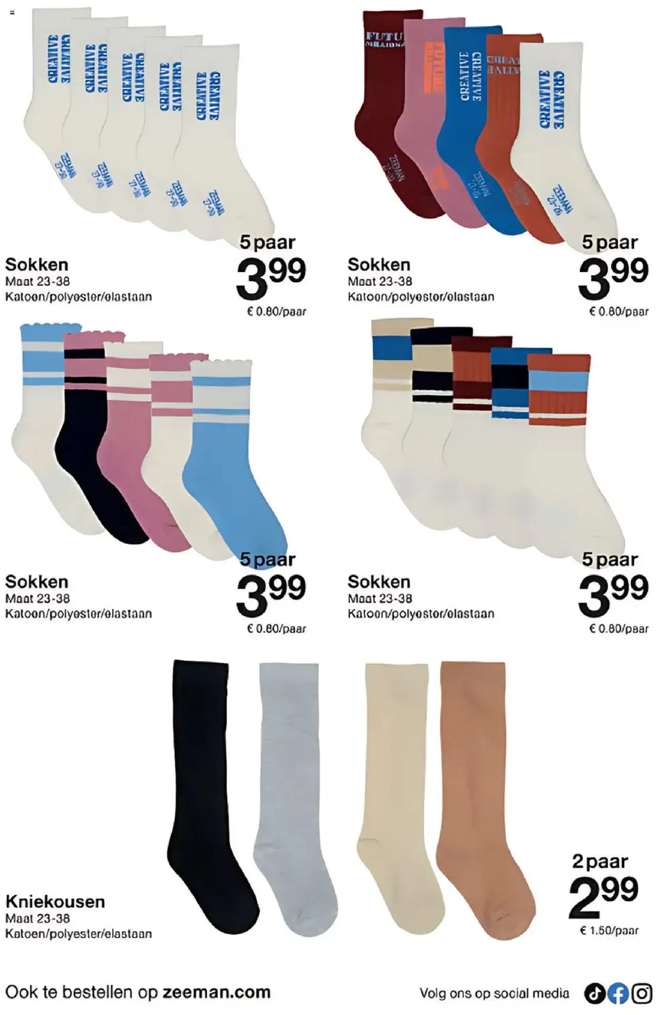  | Pagina: 16 | Producten: Sokken