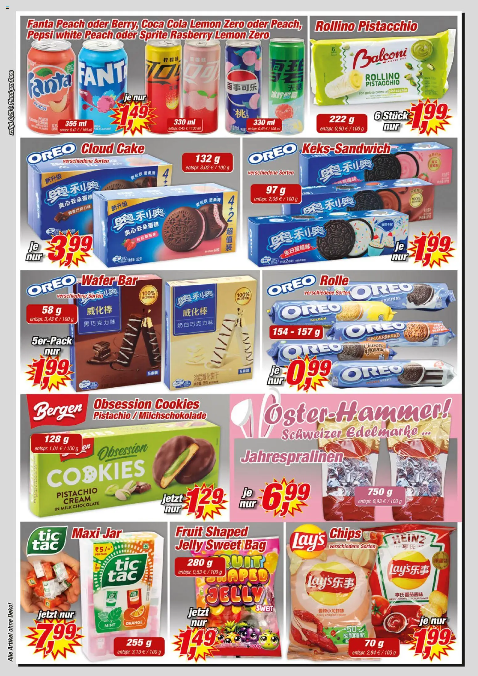 Posten Börse Prospekt – gültig ab 21.03.2026 | Seite: 6 | Produkte: Coca cola, Fanta, Sprite, Creme