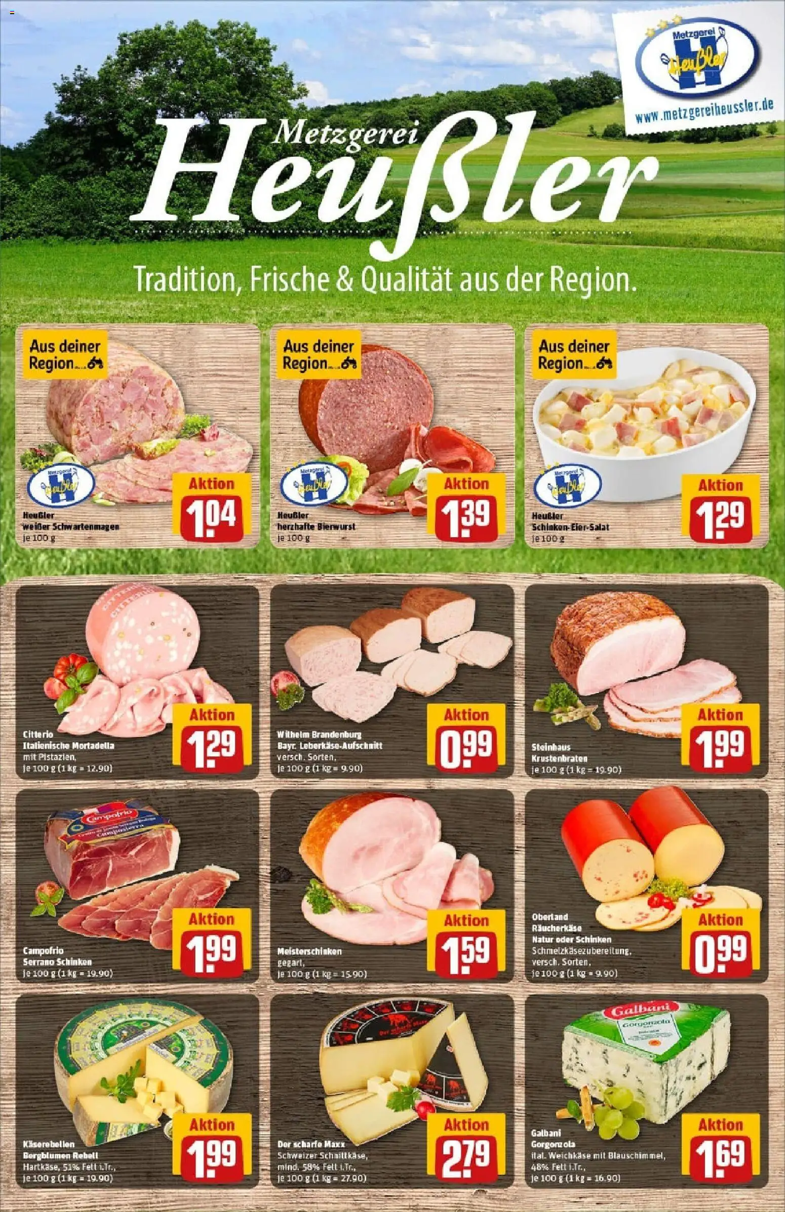 Rewe prospekt Heidenheim	 – gültig ab 26.10.2025 | Seite: 12 | Produkte: Krustenbraten, Pistazien, Serrano schinken, Schinken