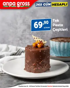 14.11.2025 tarihinden itibaren geçerli olan Anpa Gross kataloğu önizlemesi
