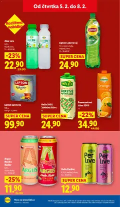 Náhled letáku Argus Nealko Radler, 0,5 l, různé druhy od 05.02.2026 | Strana: 26