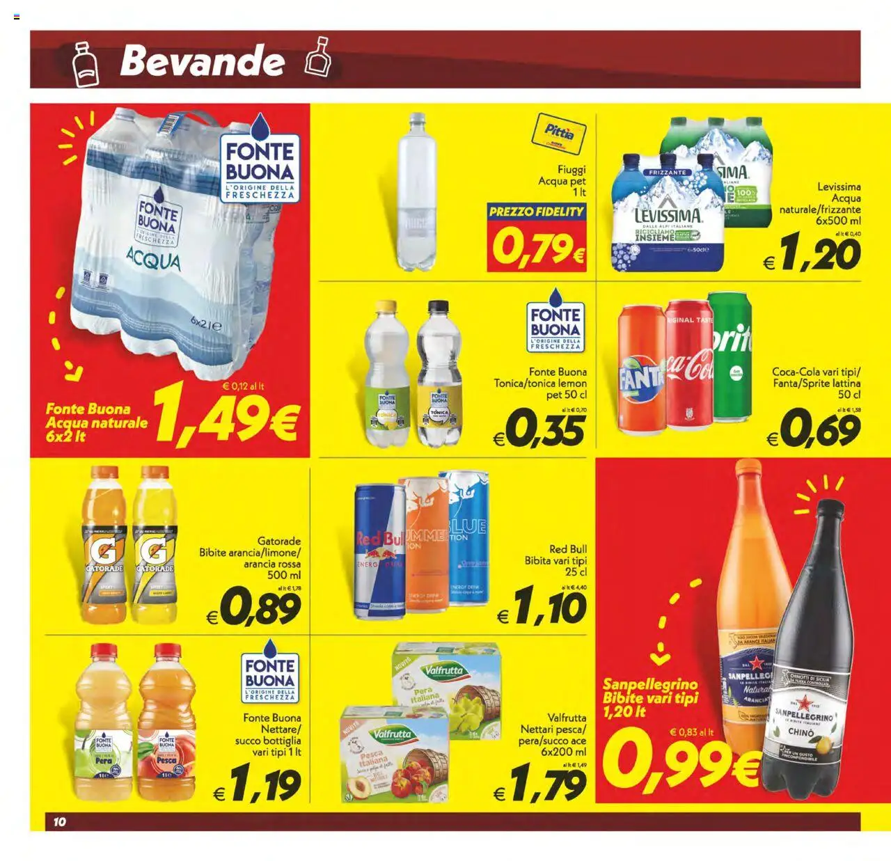 Volantino SuperConveniente del 14.10.2025 | Pagina: 10 | Prodotti: Pera, Acqua naturale, Arancia, Bottiglia