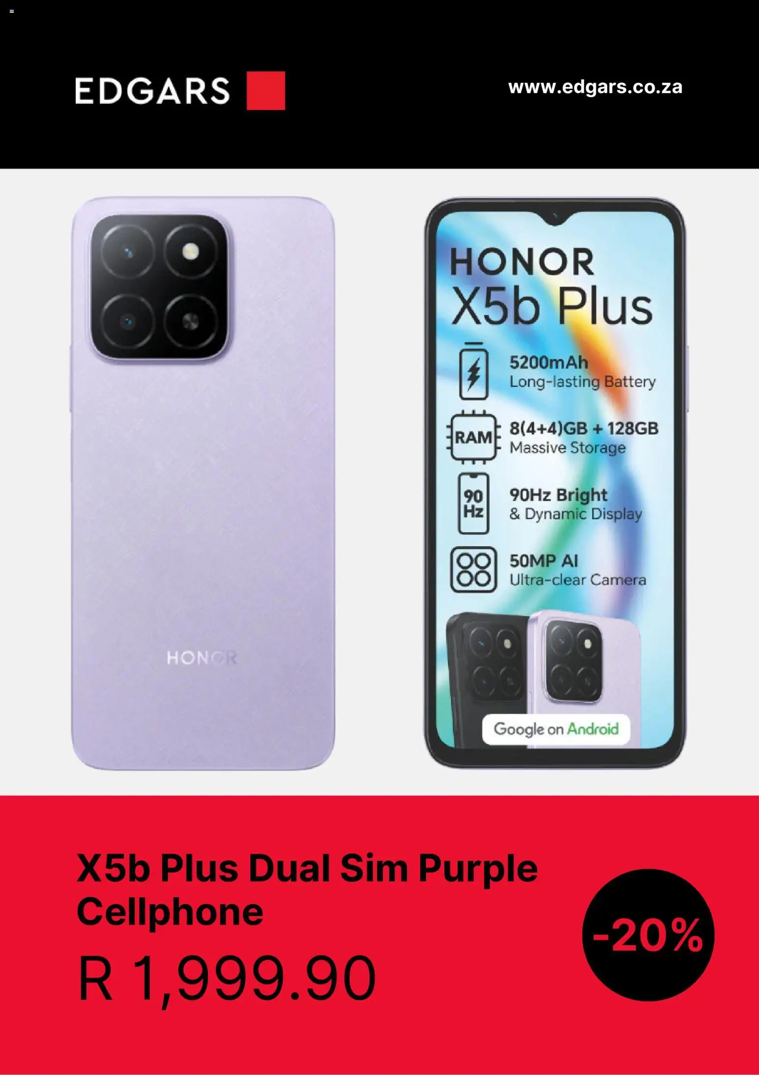 New Edgars catalogue – valid from 15.11.2025 | Page: 4 | Products: Sim, Camera, Battery