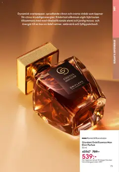 Oriflame - Katalog 14/25 - Förhandsvisning av reklamblad från butik Oriflame aktuell från 08.10.2025 | Sida: 73 | Produkter: Doft, Citron