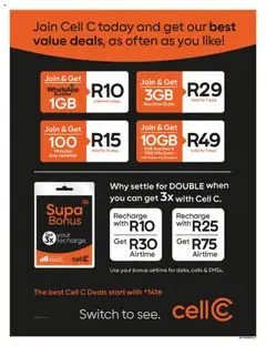 Pick n Pay specials catalogue – valid from 20.10.2025 | Page: 7 | Products: Data, Switch