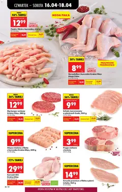 Pogląd oferty "Kurczak BIO Kraina Mięs, Kurczak BIO Kraina Mięs" - ważna od 16.04.2026 | Strona: 38