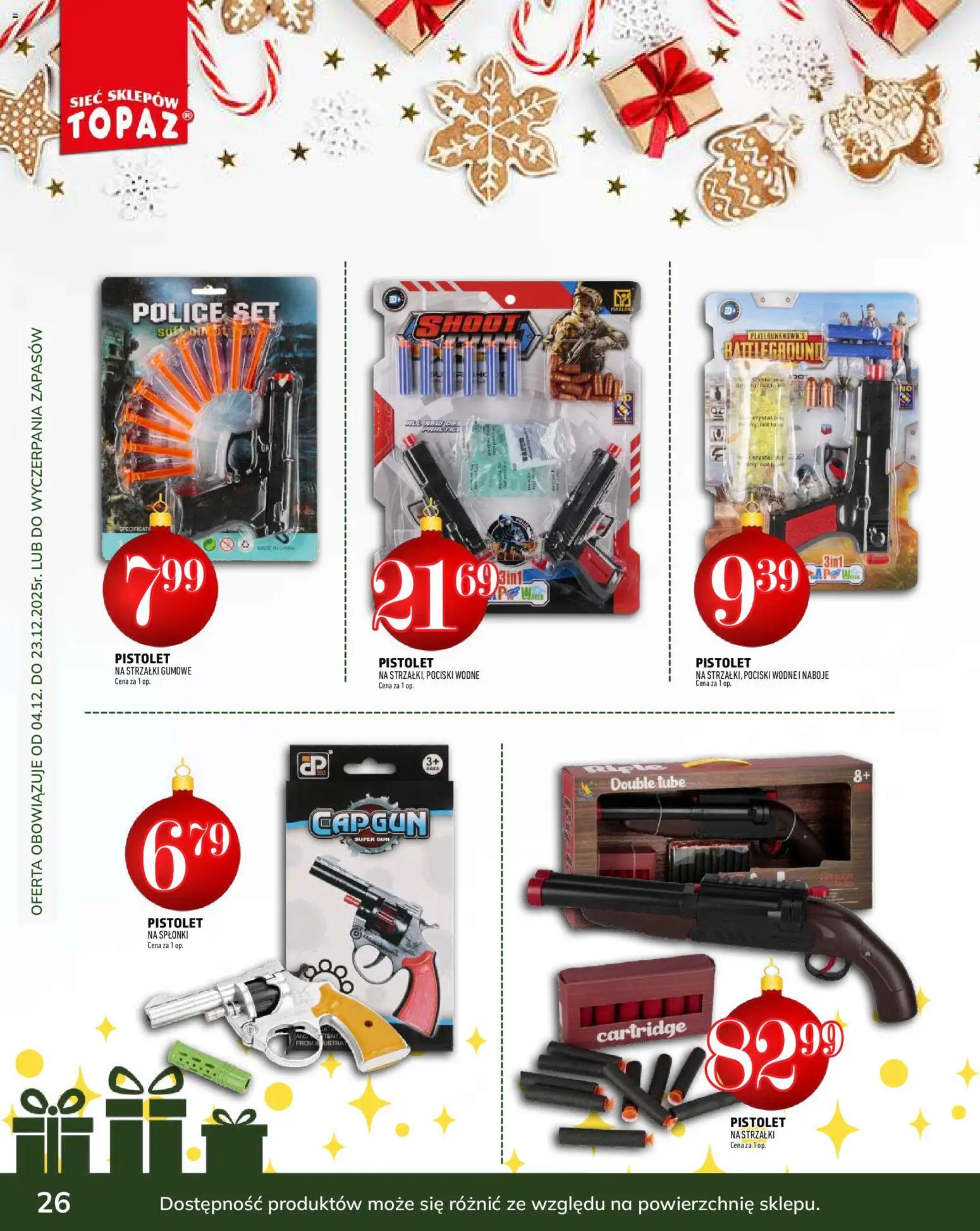 Topaz Gazetka - Podaruj dobre chwile od 04.12.2025 | Strona: 26