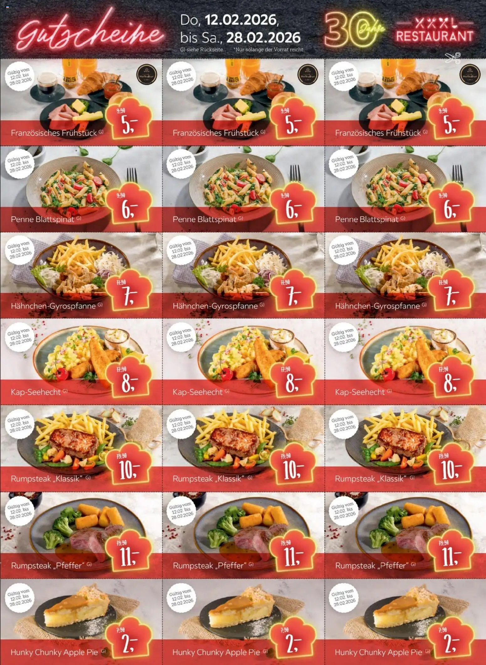 XXXL Lutz Restaurantgutscheine – gültig ab 08.02.2026 | Seite: 3