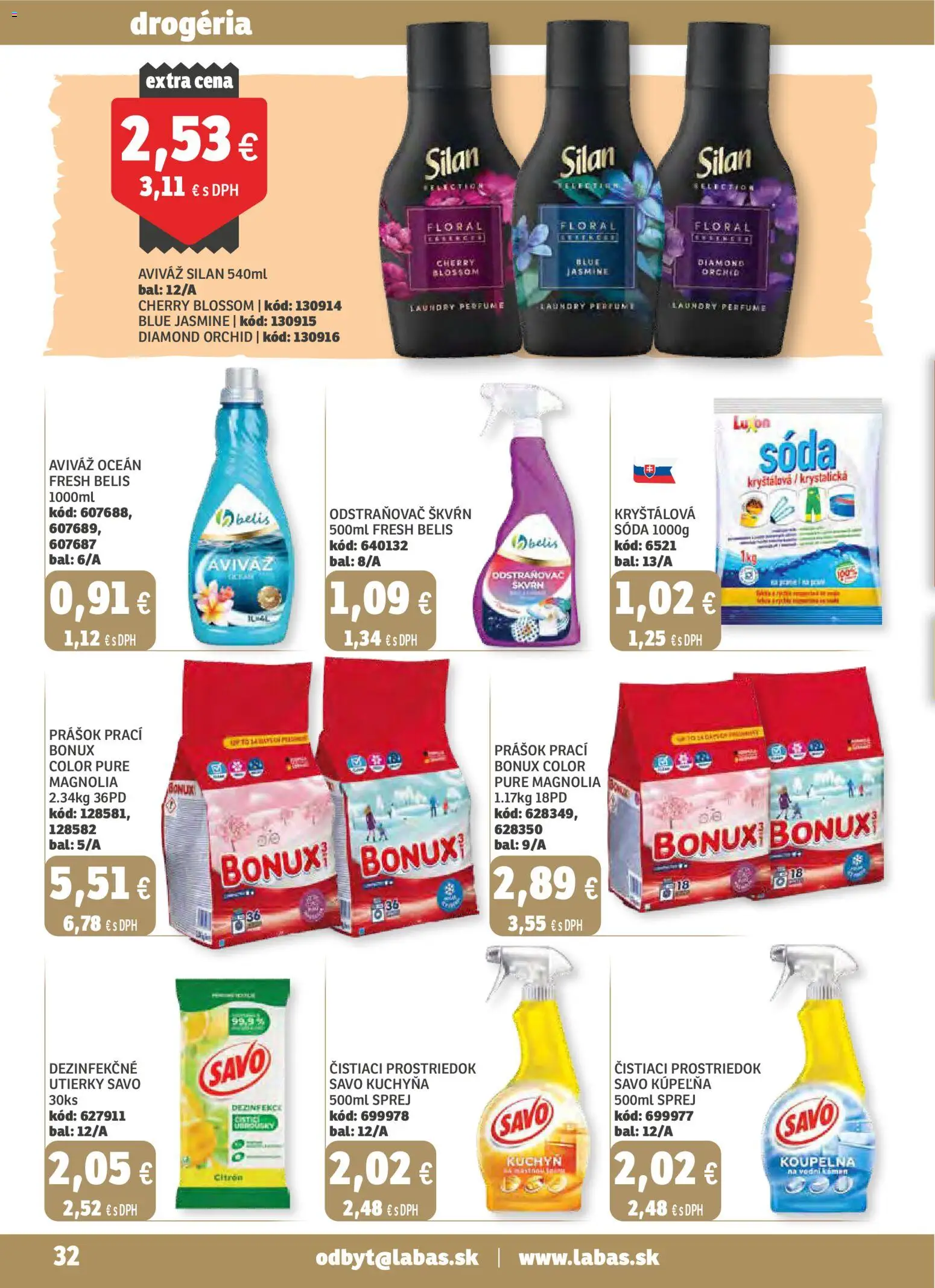 Nové Labaš akcie – leták je platný od 31.10.2025 | Strana: 33 | Produkty: Kuchyňa, Kúpelňa