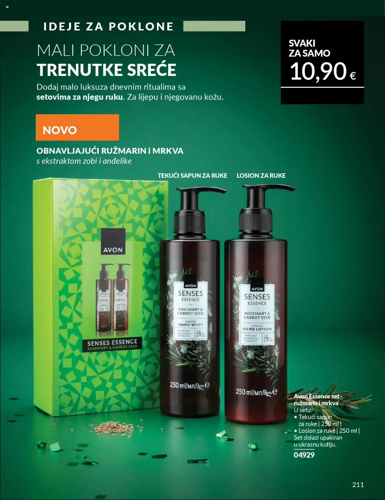 Avon katalog | vrijedi od 30.09.2025 | Stranica: 211 | Proizvodi: Sapun, Mrkva, Ružmarin