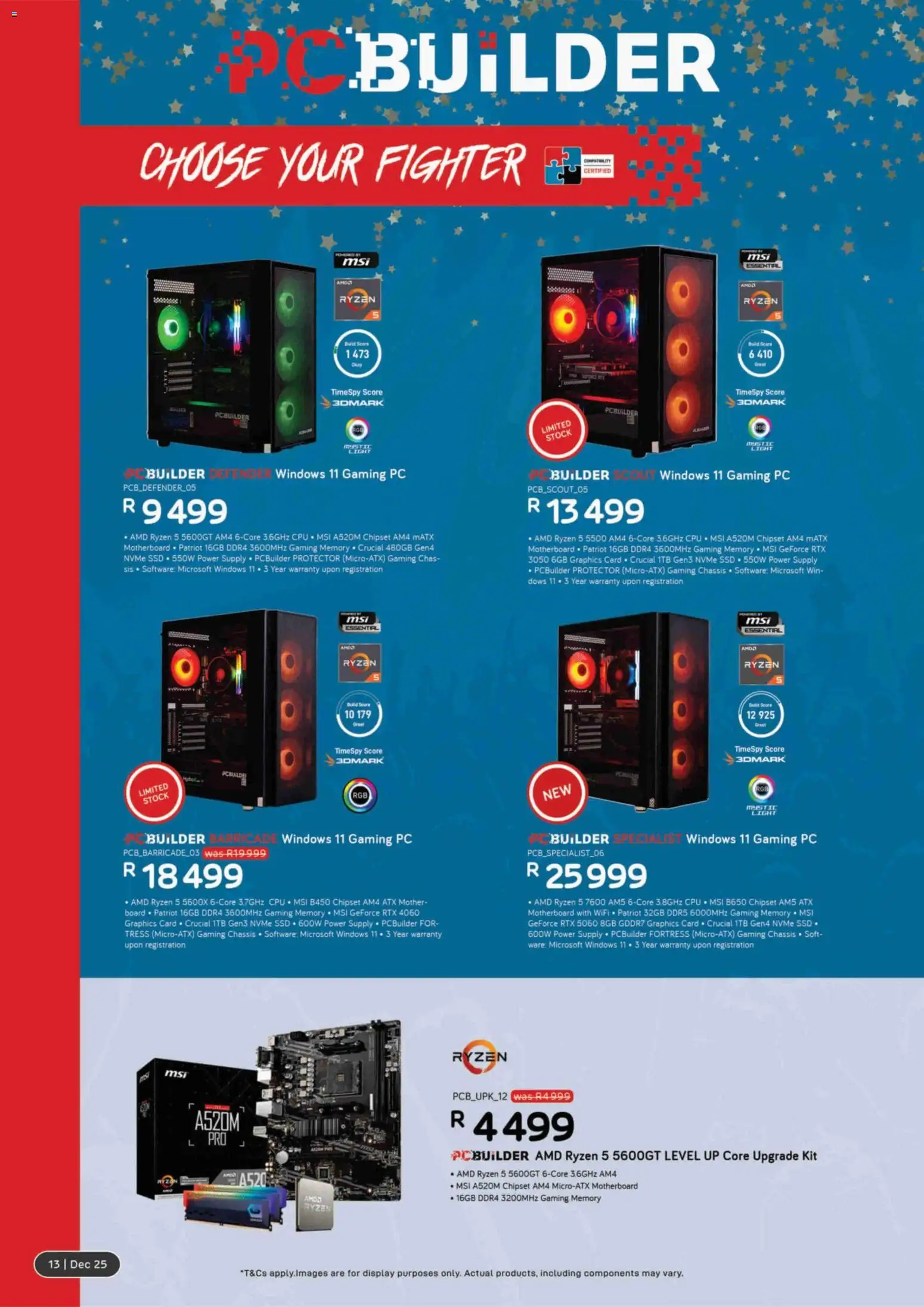 New Computer Mania catalogue – valid from 01.12.2025 | Page: 14 | Products: PC, Light, Stock