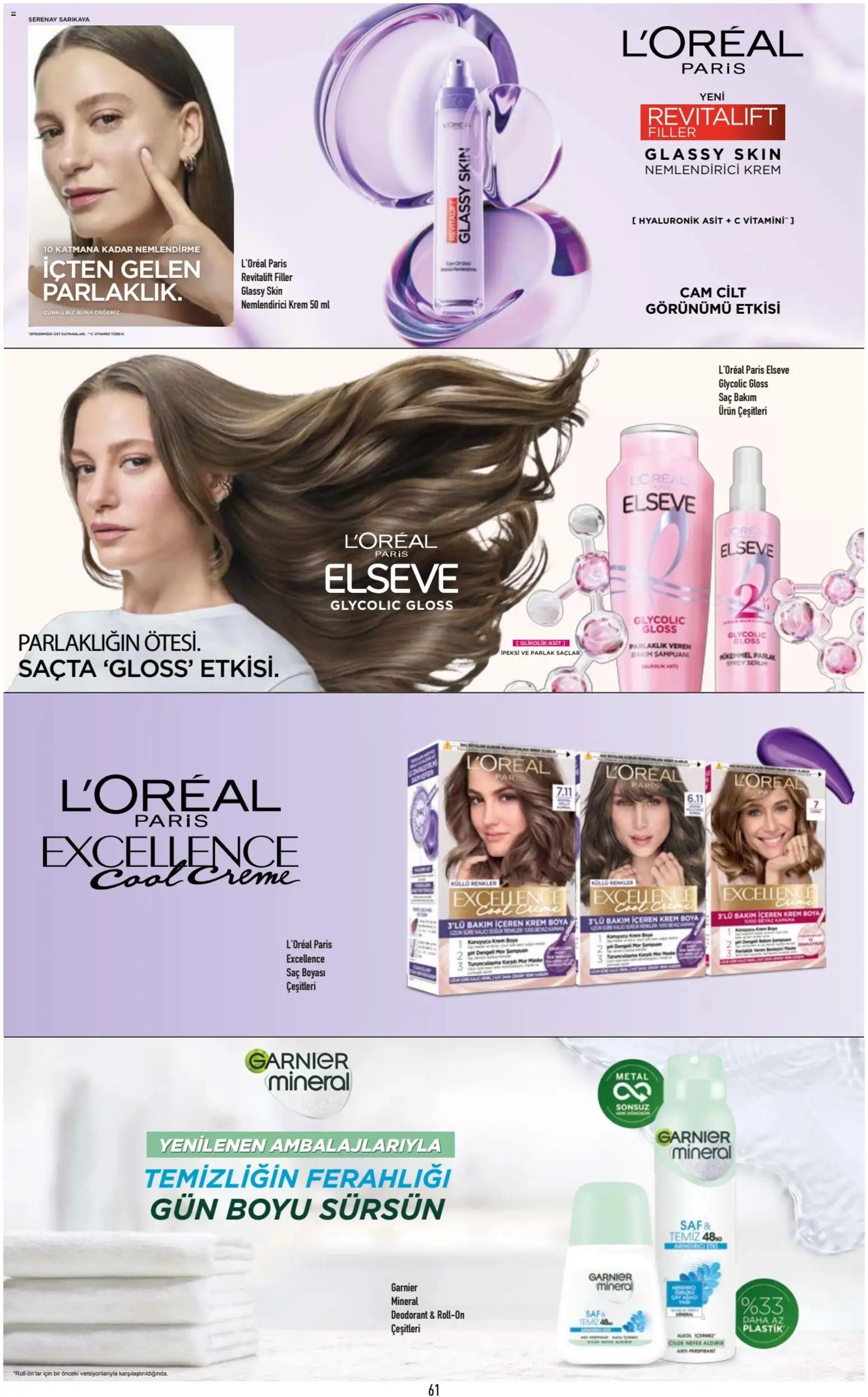 CarrefourSA Katalog - 09.03.2026 tarihinden itibaren geçerlidir | Sayfa: 61 | Ürünler: Şampuan, Krem, Deodorant, Çay