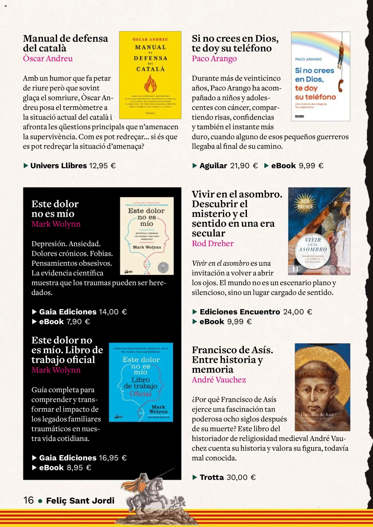 Casa del libro Rebel el qui llegeix │ válido desde el 01.04.2026 | Página: 16 | Productos: Té, Teléfono