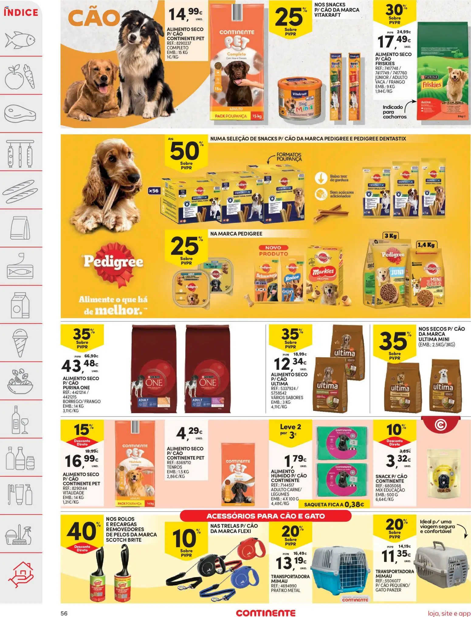 Continente folheto │ válido de 31.03.2026 | Página: 56 | Produtos: Purina one, Frango