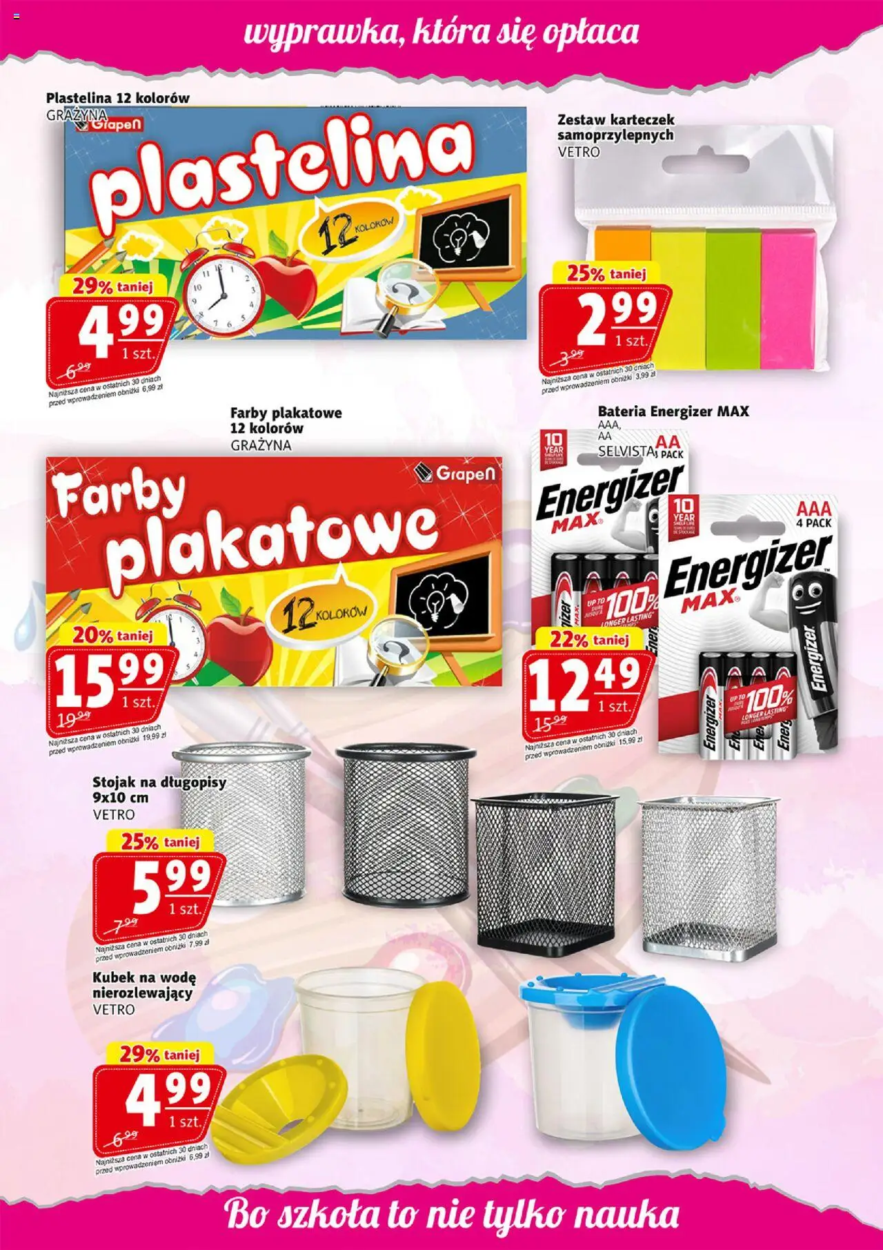 Prim Market Gazetka - Witaj Szkoło od 07.08.2025 | Strona: 6 | Produkty: Bateria