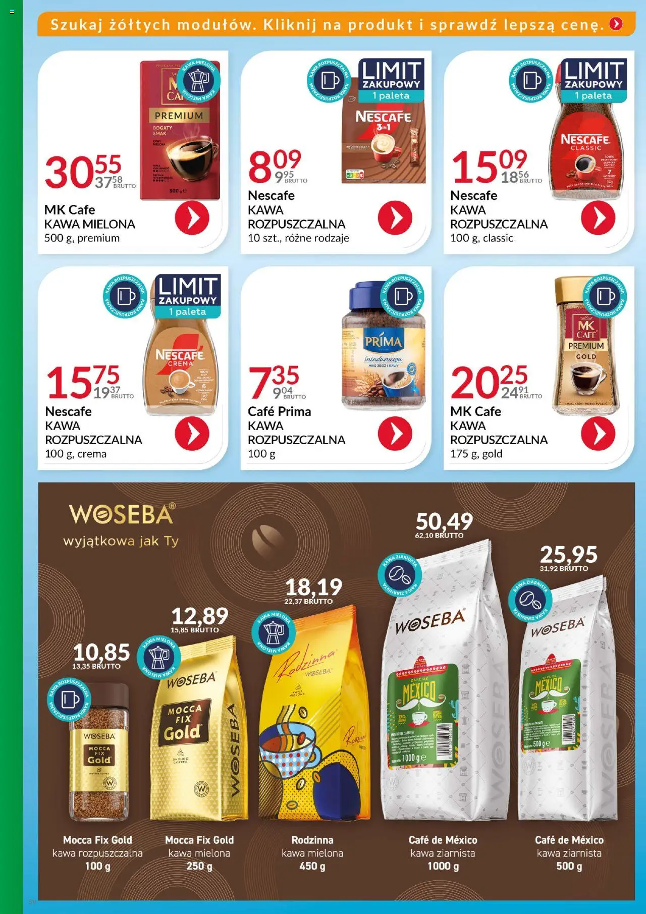 Eurocash Gazetka - Katalog Artykułów Spożywczych od 19.10.2025 | Strona: 59 | Produkty: Nescafe, Kawa ziarnista, Kawa rozpuszczalna, Kawa