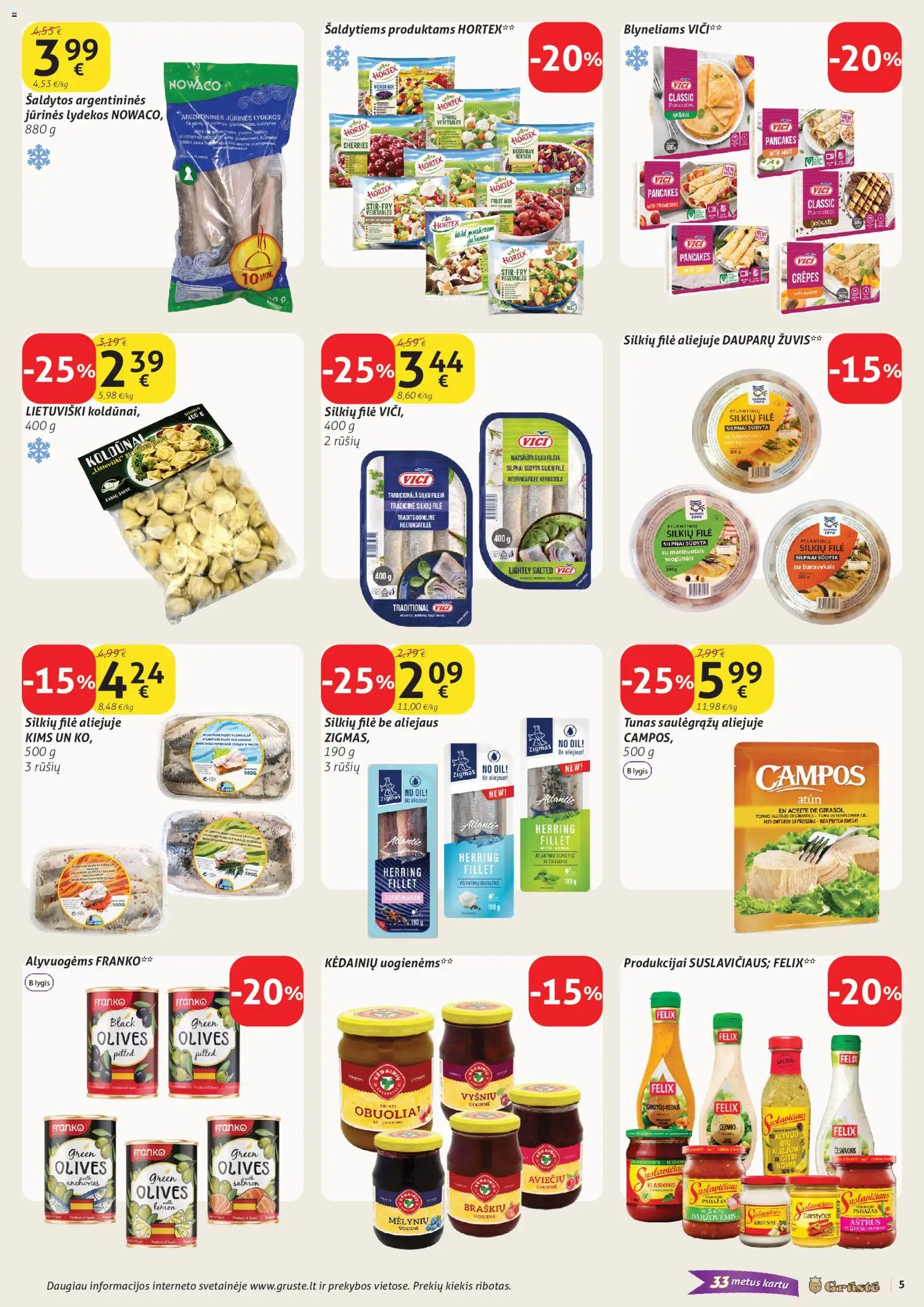 GRUSTE akcijos nuo 21.03.2026 | Puslapis: 5