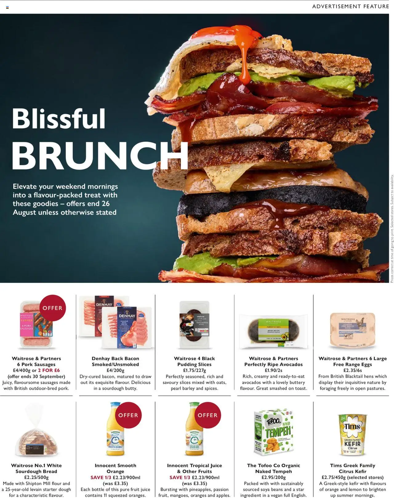  | Page: 41 | Products: Eggs, Juice, Oranges, Bacon