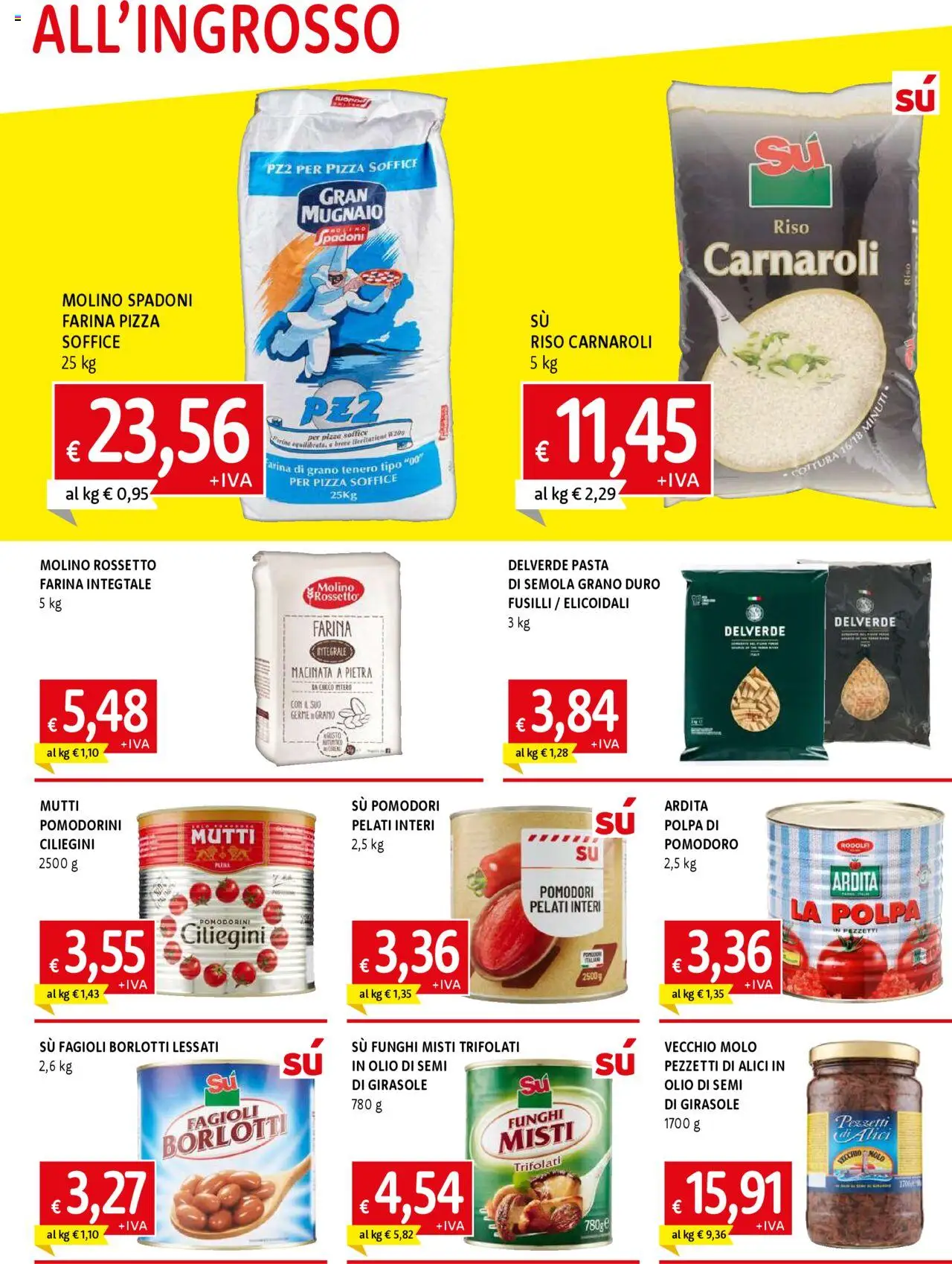 Volantino Famila del 29.05.2025 | Pagina: 3 | Prodotti: Pizza, Fagioli, Mutti, Alici