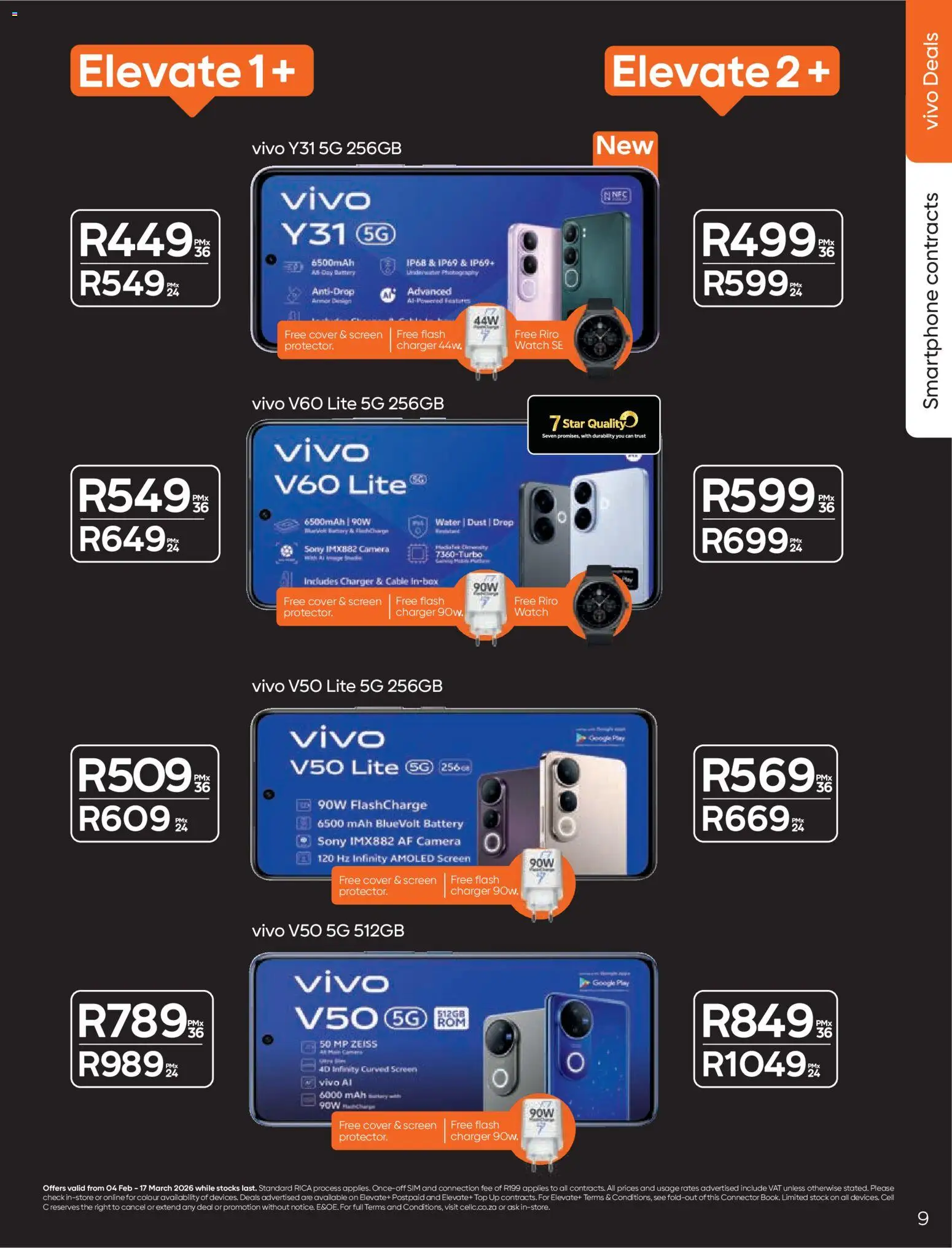 New Cell C catalogue – valid from 04.02.2026 | Page: 11