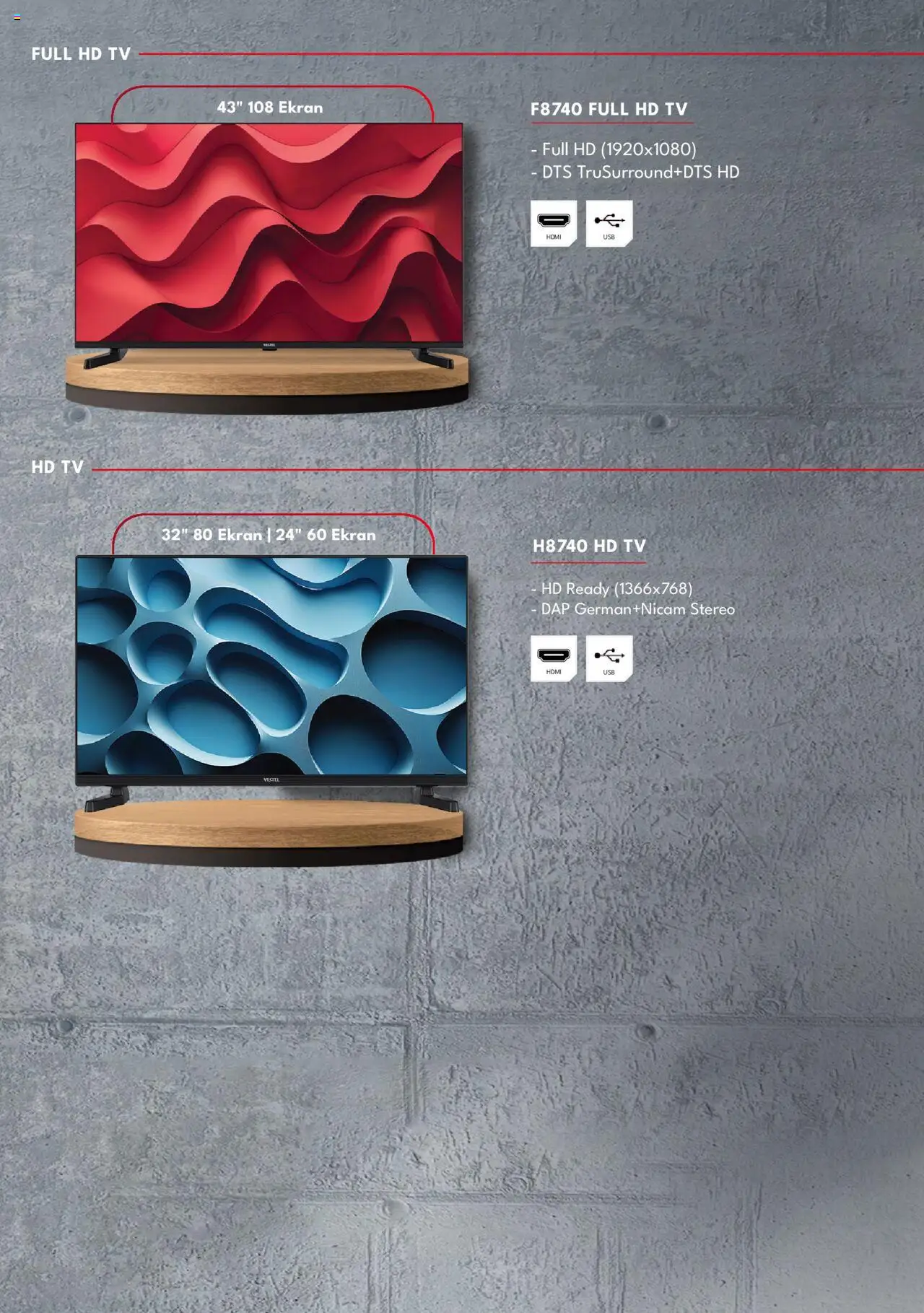 Vestel Tüketici Elektroniği Katalog - 23.09.2025 tarihinden itibaren geçerlidir | Sayfa: 10 | Ürünler: TV