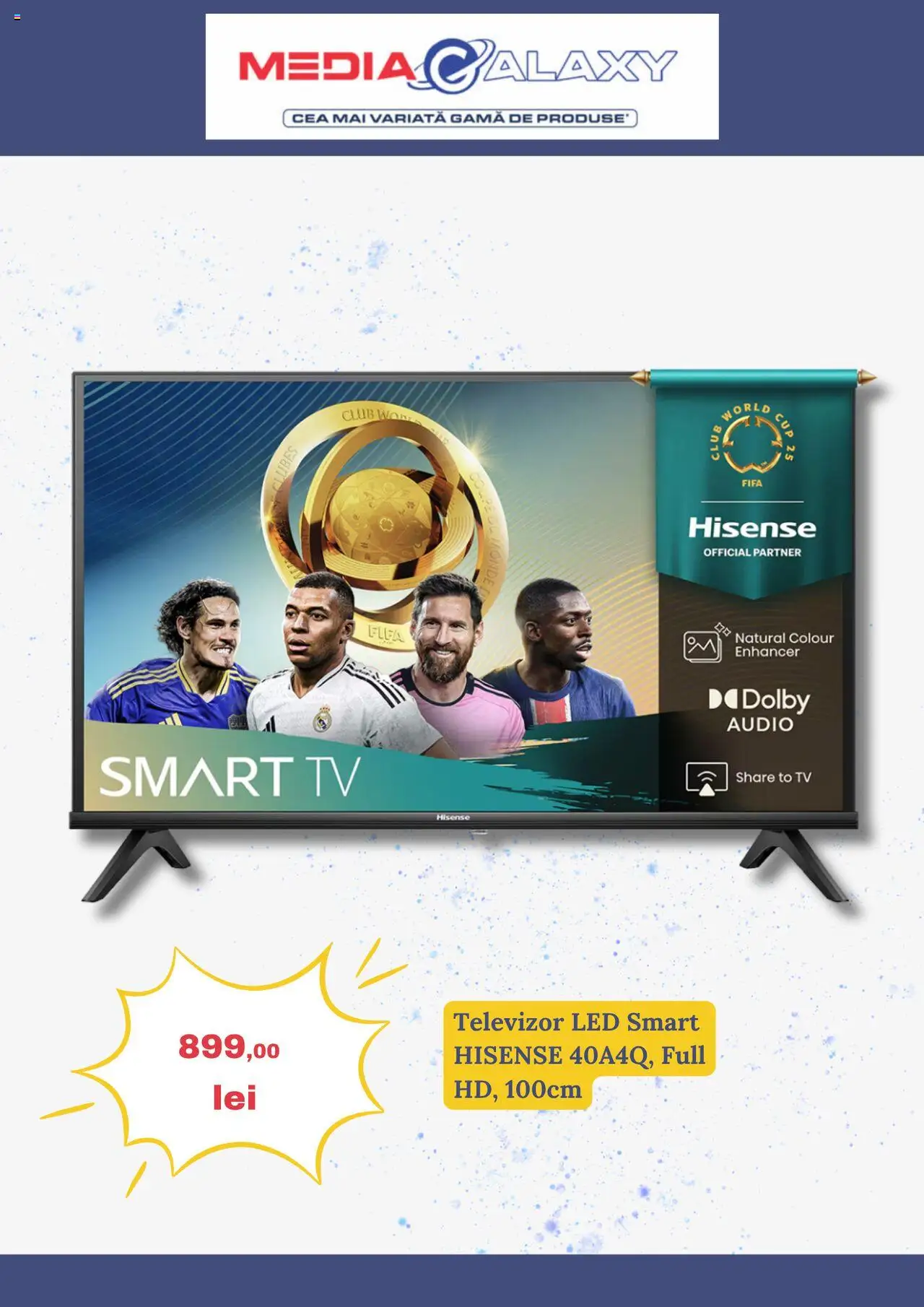 Catalog Media Galaxy – valabil de la 31.07.2025 | Pagină: 5 | Produse: Vestiyer, Televizor, Audio, Babak