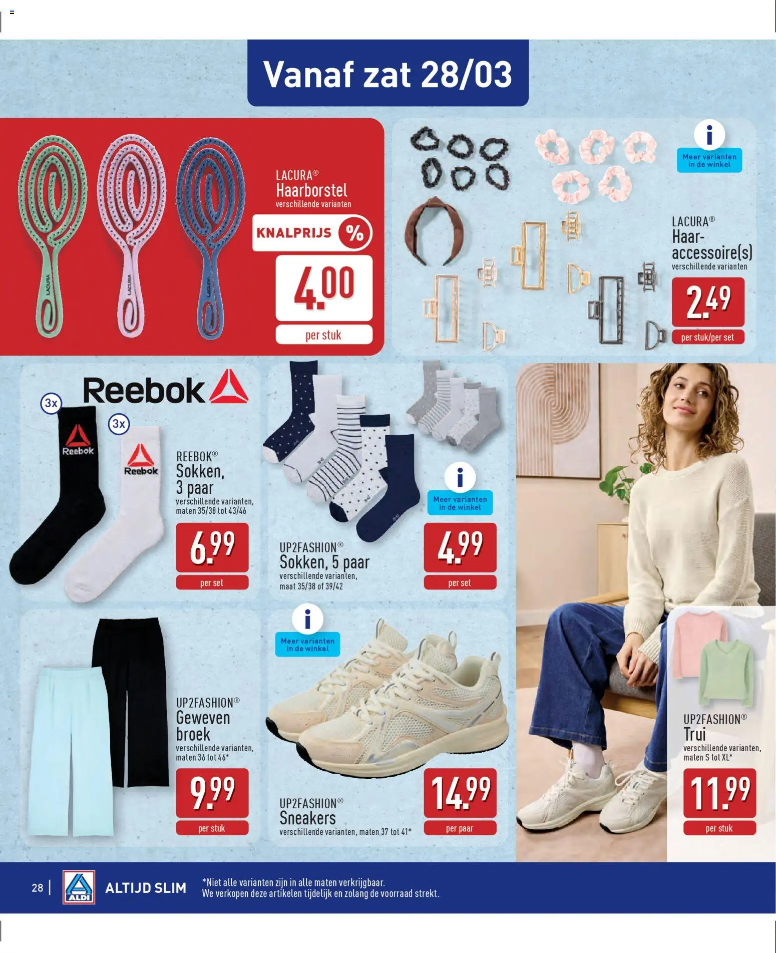 {H1} | Pagina: 28 | Producten: Sneakers, Trui, Broek