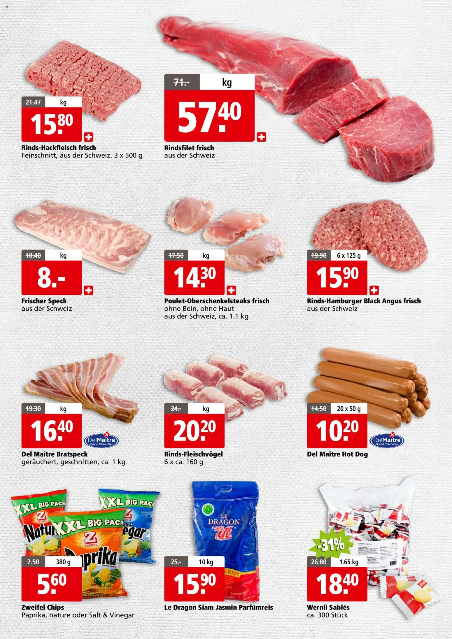 Aligro Aktionen Business Schlieren, Gossau SG, Frauenfeld, Rapperswil-Jona, Sargans, Bern, Brüttisellen, Pratteln, Emmen, Spreitenbach – gültig ab 09.02.2026 | Seite: 3