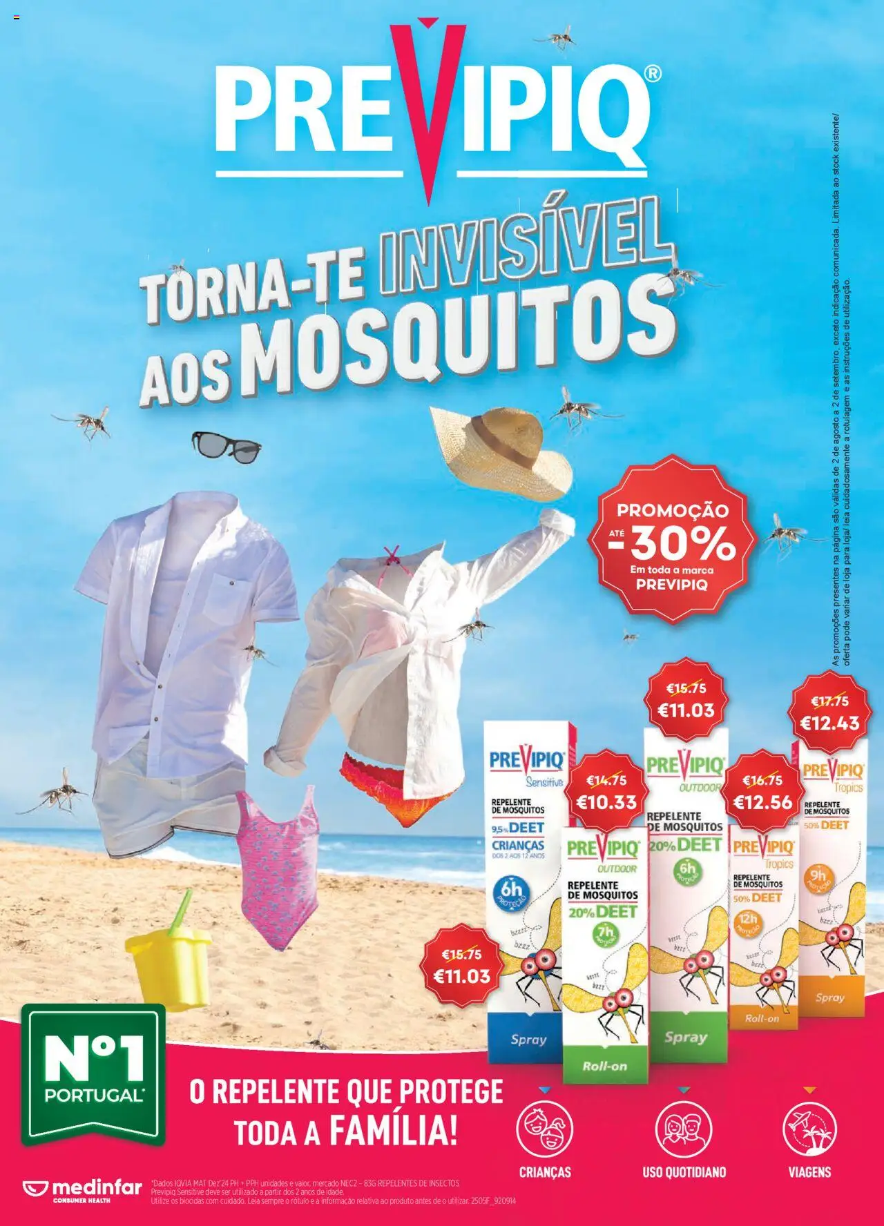 Auchan - Relaxe e cuide de si │ válido de 01.08.2025 | Página: 5 | Produtos: Repelente