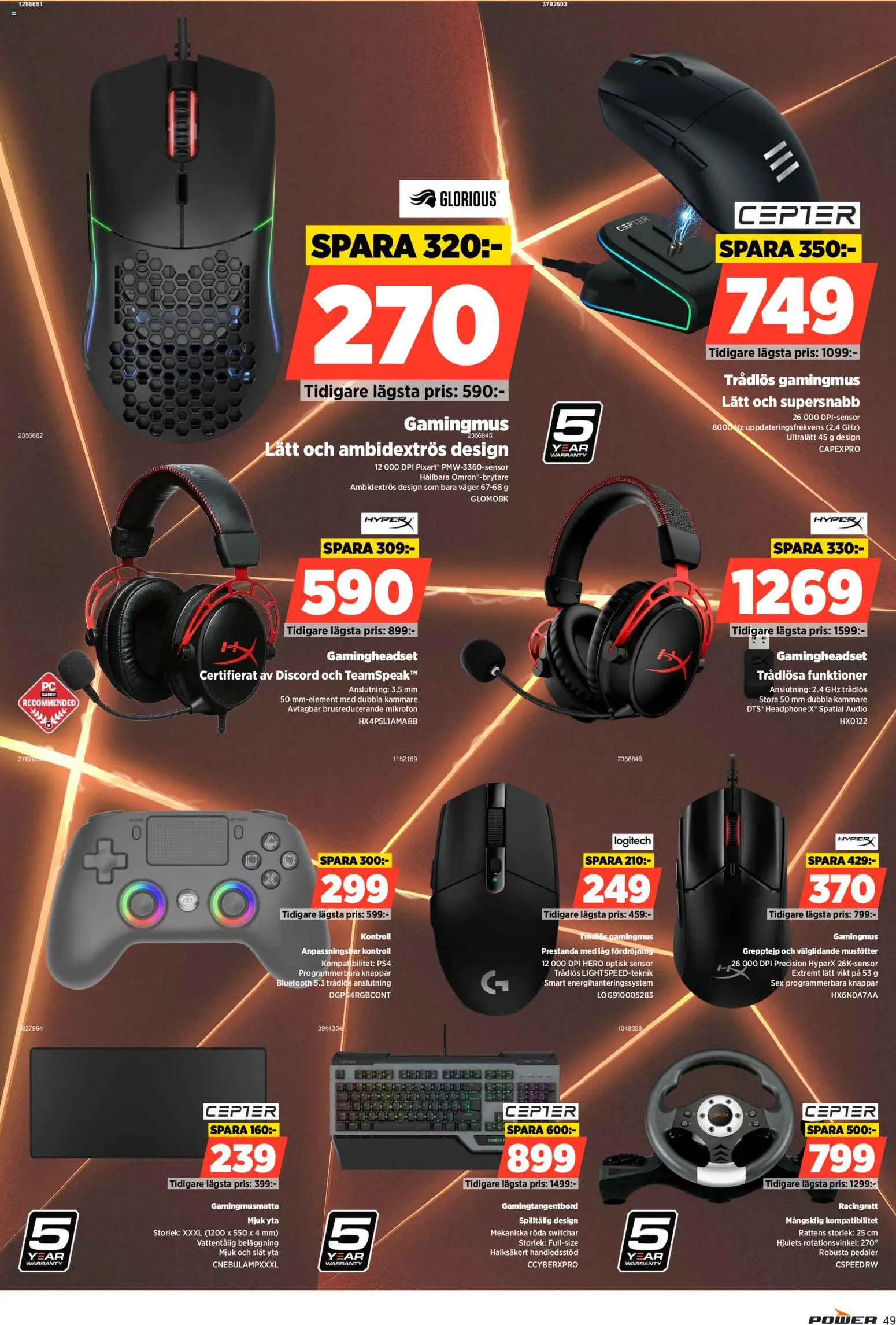 Power reklamblad aktuell från 17.11.2025 | Sida: 49 | Produkter: Audio, Mikrofon