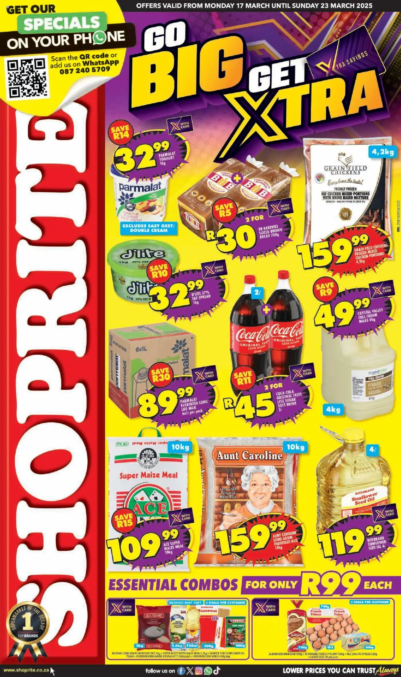 SHOPRITE Liquor Specials March 2025 Catalogue Today