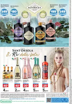 Anteprima del volantino Carrefour volantino Iper - Speciale vini valido a partire dal 24.03.2026 | Pagina: 8 | Prodotti: Gin, Prosecco, Scaffale, Aperitivo