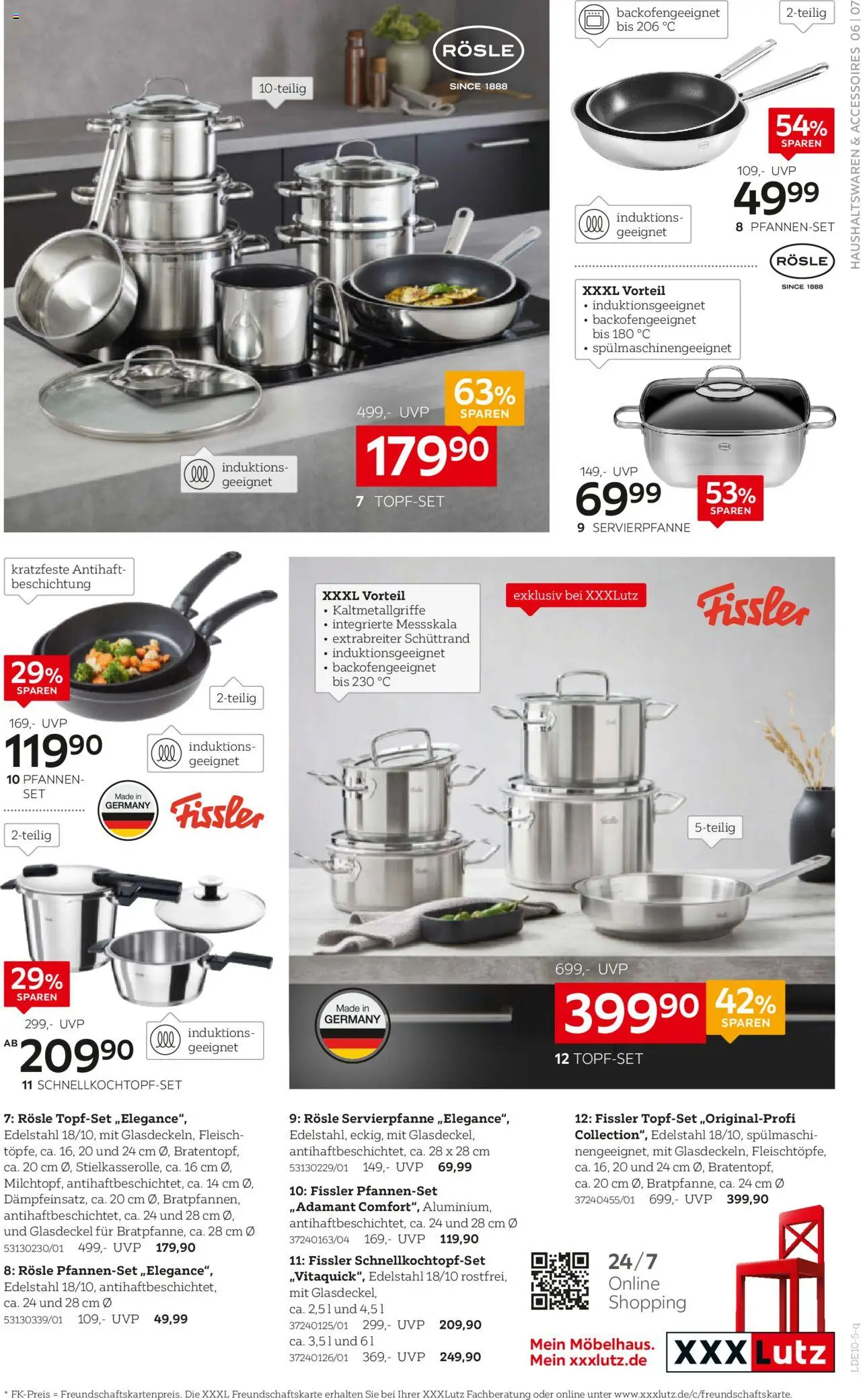 XXXL Lutz Festlich aufgetischt – gültig ab 12.10.2025 | Seite: 7 | Produkte: Fleisch