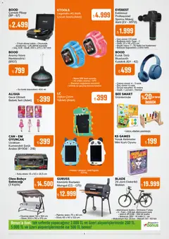 05.11.2025 tarihinden itibaren geçerli olan Özdilek kataloğu önizlemesi | Sayfa: 6 | Ürünler: Kutu, Saat, Video, Kulaklık