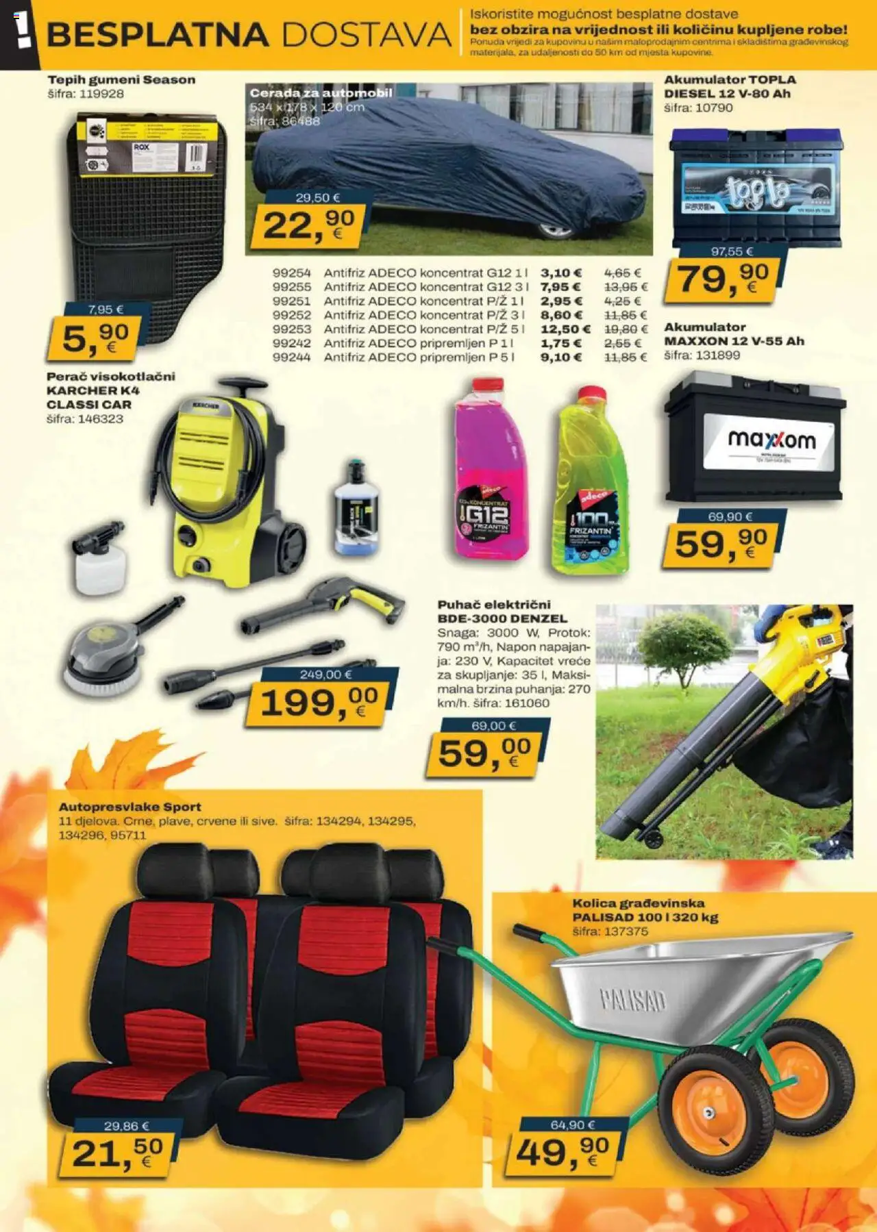 Vinkoprom katalog | vrijedi od 01.10.2025 | Stranica: 14 | Proizvodi: Tepih, Kolica, Kärcher