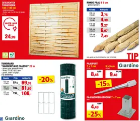 Hubo folder - Voorbeeld van een folder van Hubo, geldig van 01.04.2026 | Pagina: 14 | Producten: Paal