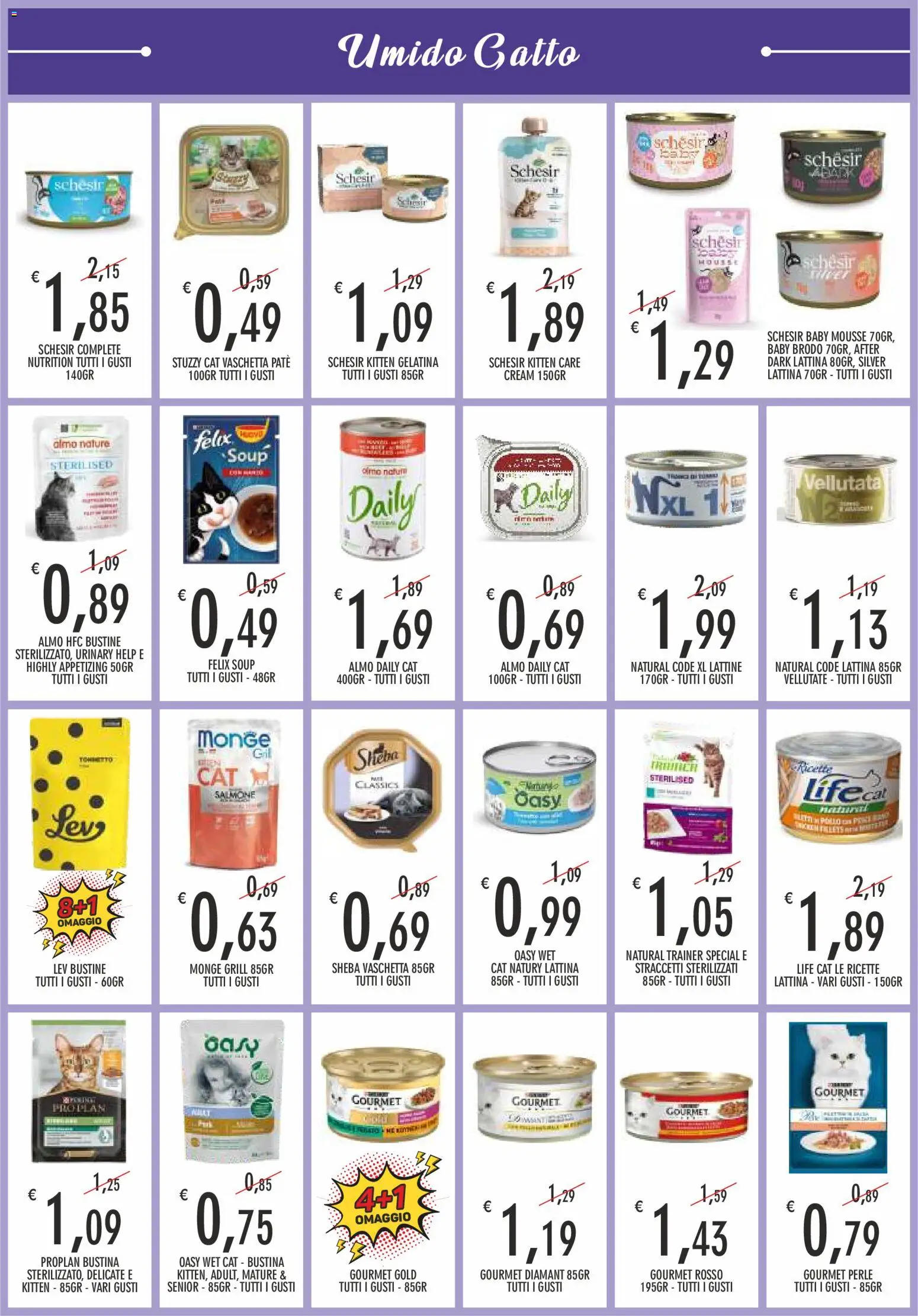 Volantino Moby Dick del 22.10.2025 | Pagina: 5 | Prodotti: Paté, Salmone