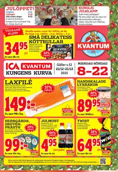 ICA Kvantum - Kungens Kurva - Förhandsvisning av reklamblad från butik ICA Kvantum aktuell från 15.12.2025