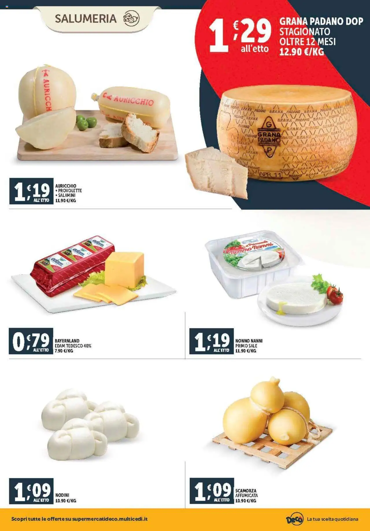 Volantino Decò del 08.08.2025 | Pagina: 2 | Prodotti: Sale, Grana Padano