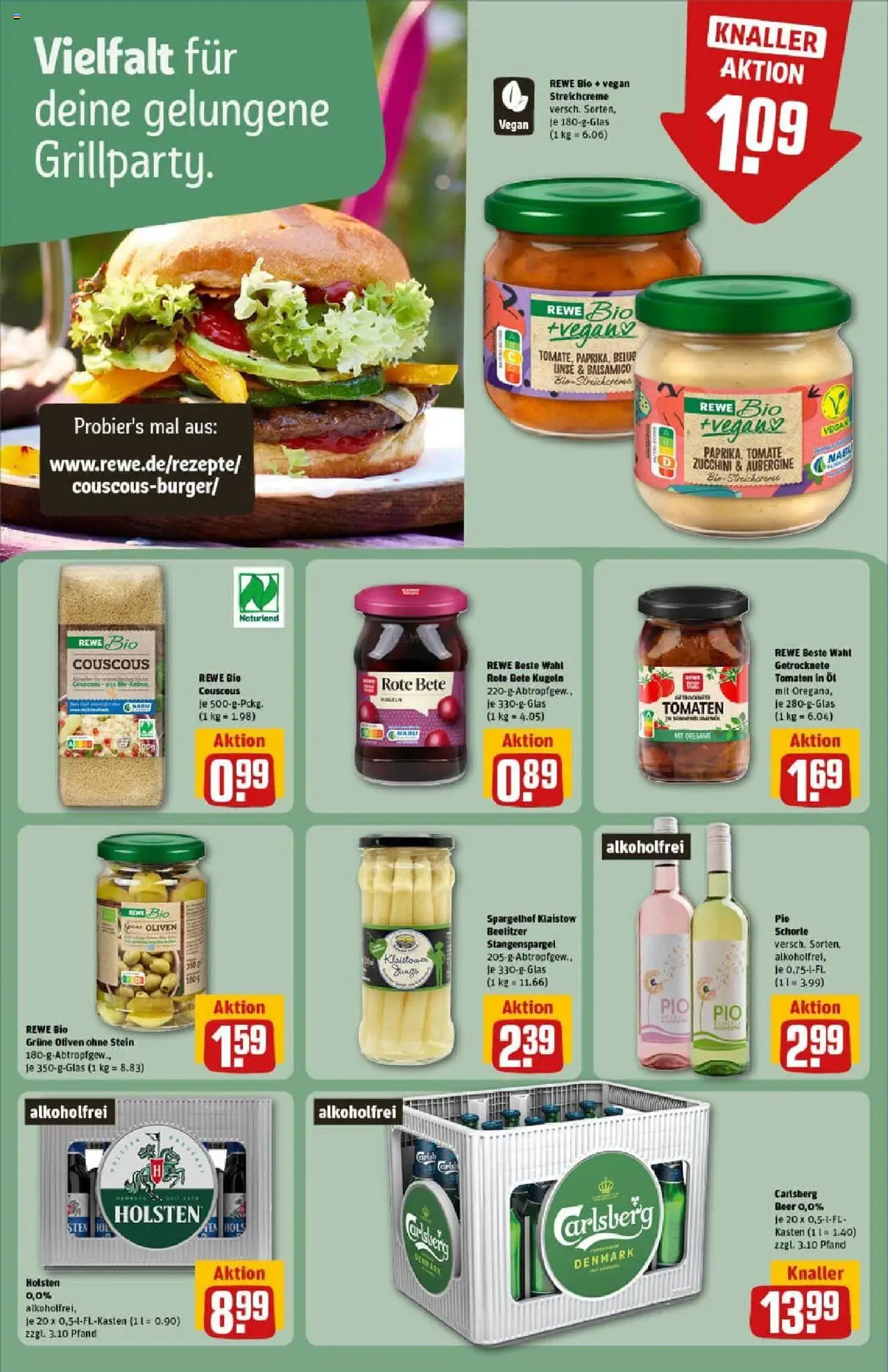 Rewe prospekt Elsterwerda	 - gültig ab dem 24.08.2025 | Seite: 21 | Produkte: Öl, Pane, Tomaten, Holsten