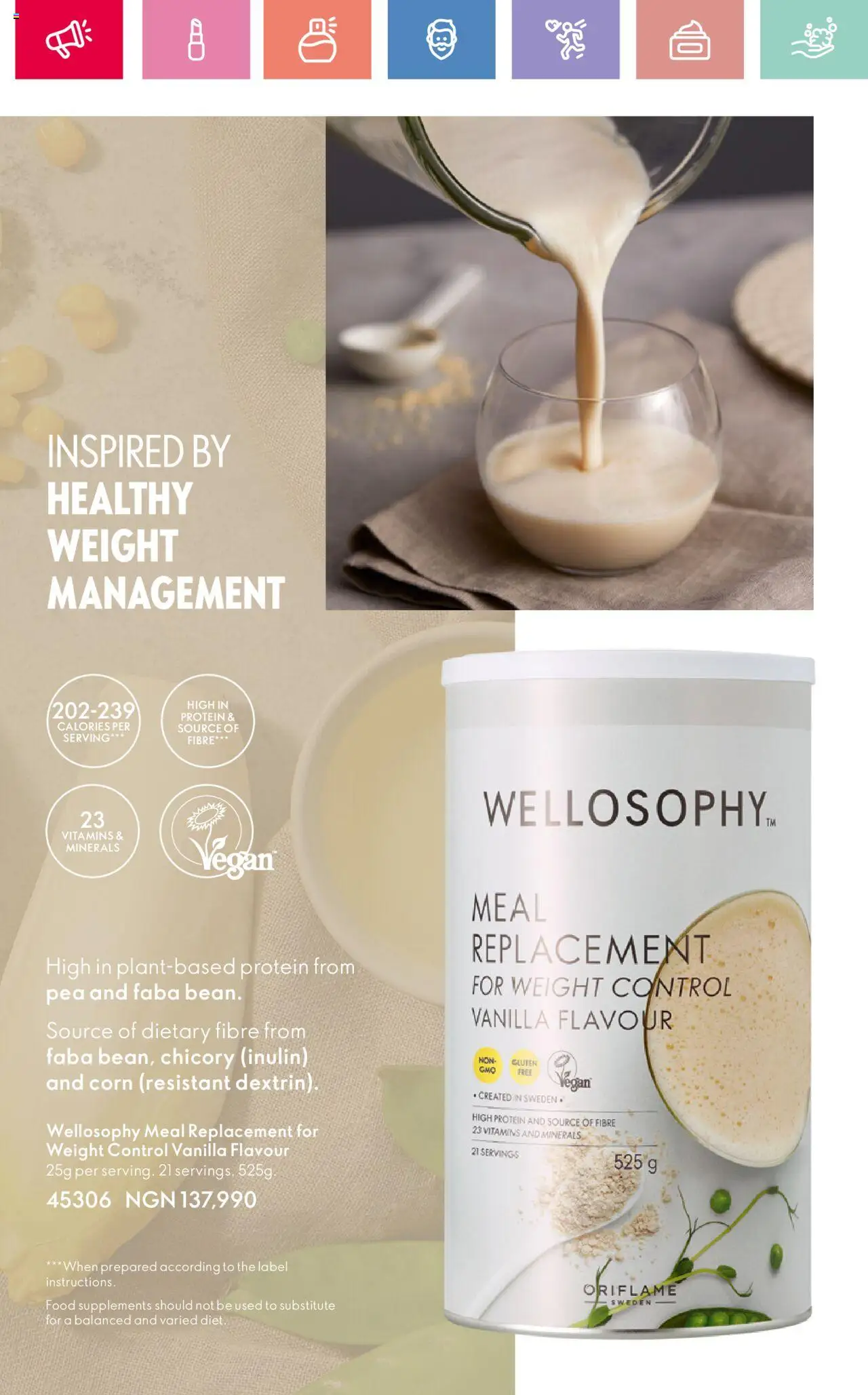 Oriflame -Catalogue valid from 01.04.2025 | Page: 78 | Products: Spajalice, Weight, Zápich, Pea