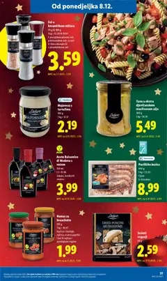 Sol u keramičkom mlincu, 70 g ili 180 g, S perzijskom plavom soli, pakistanskom soli, sa soli iz Sierra Nevade ili s piramidalnom soli - Pregled kataloga iz trgovine Lidl, vrijedi od 08.12.2025 | Stranica: 21