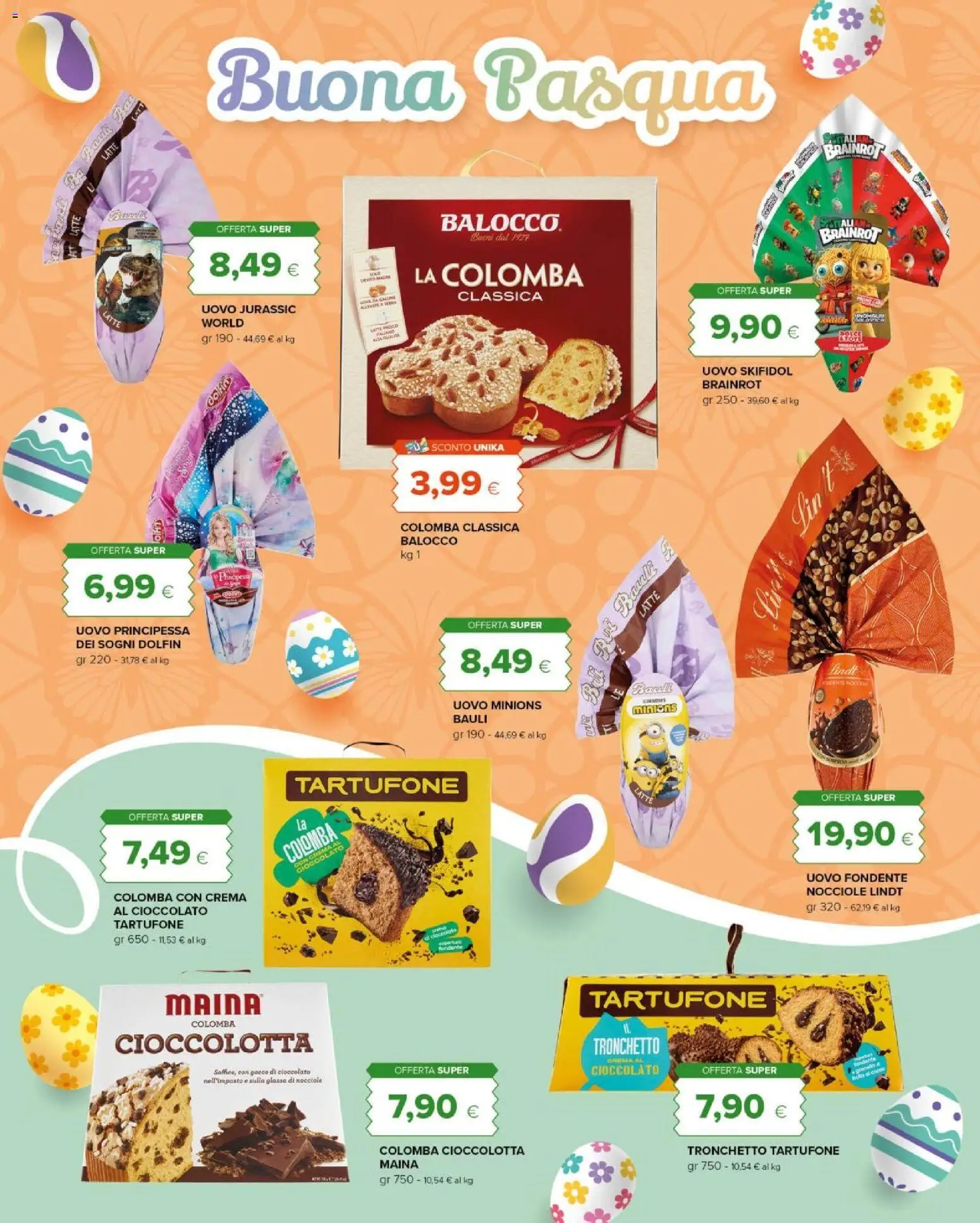 Volantino Tigre del 25.03.2026 | Pagina: 3 | Prodotti: Crema, Cioccolato, Nocciole, Glassa