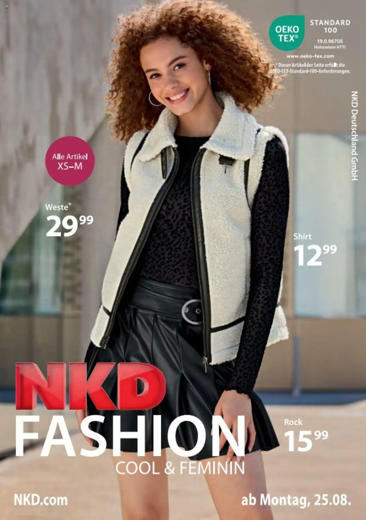NKD Prospekt Fashion - gültig ab dem 25.08.2025 | Seite: 1 | Produkte: Shirt, Rock