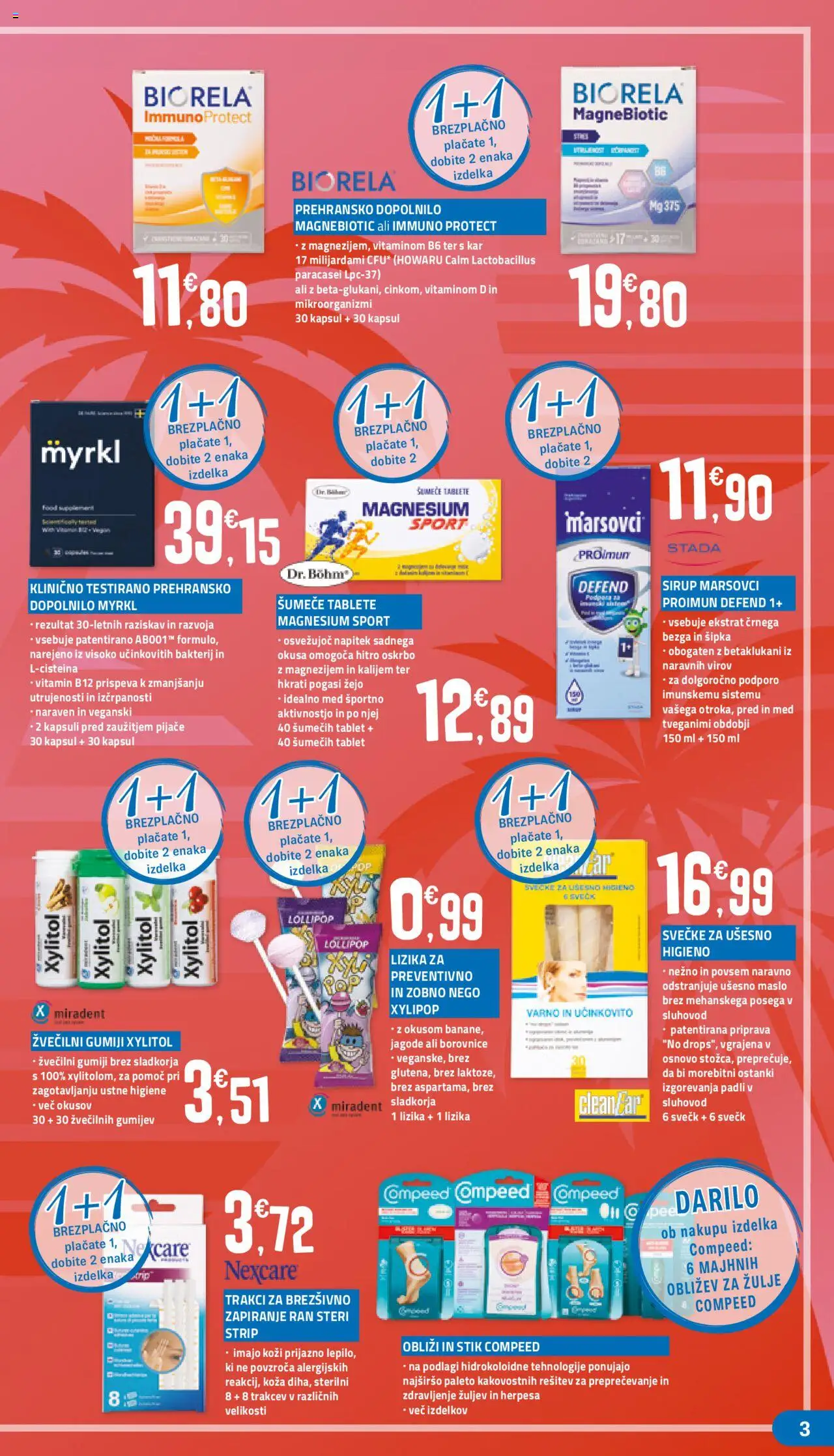 E.leclerc katalog leposana │ velja od 14.06.2025 | Stran: 3 | Izdelki: Sirup, Maslo, Borovnice, Jagode
