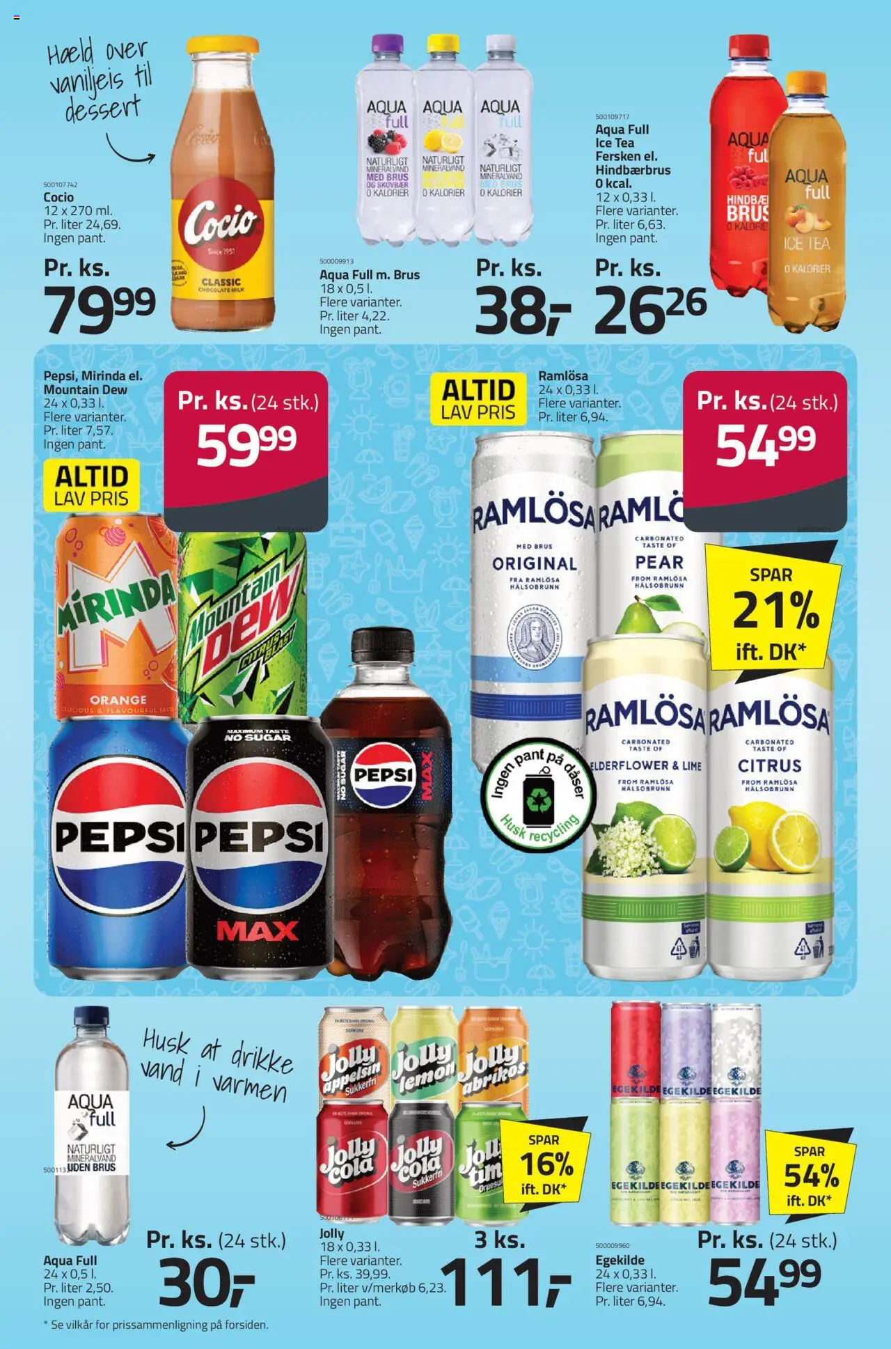 Fleggaard Tilbudsavis gyldig fra 09.07.2025 | Side: 3 | Produkter: Lime, Iogurteira, Cola, Pepsi