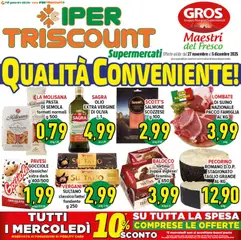 Anteprima del volantino Ipertriscount Viterbo catalogo valido a partire dal 27.11.2025