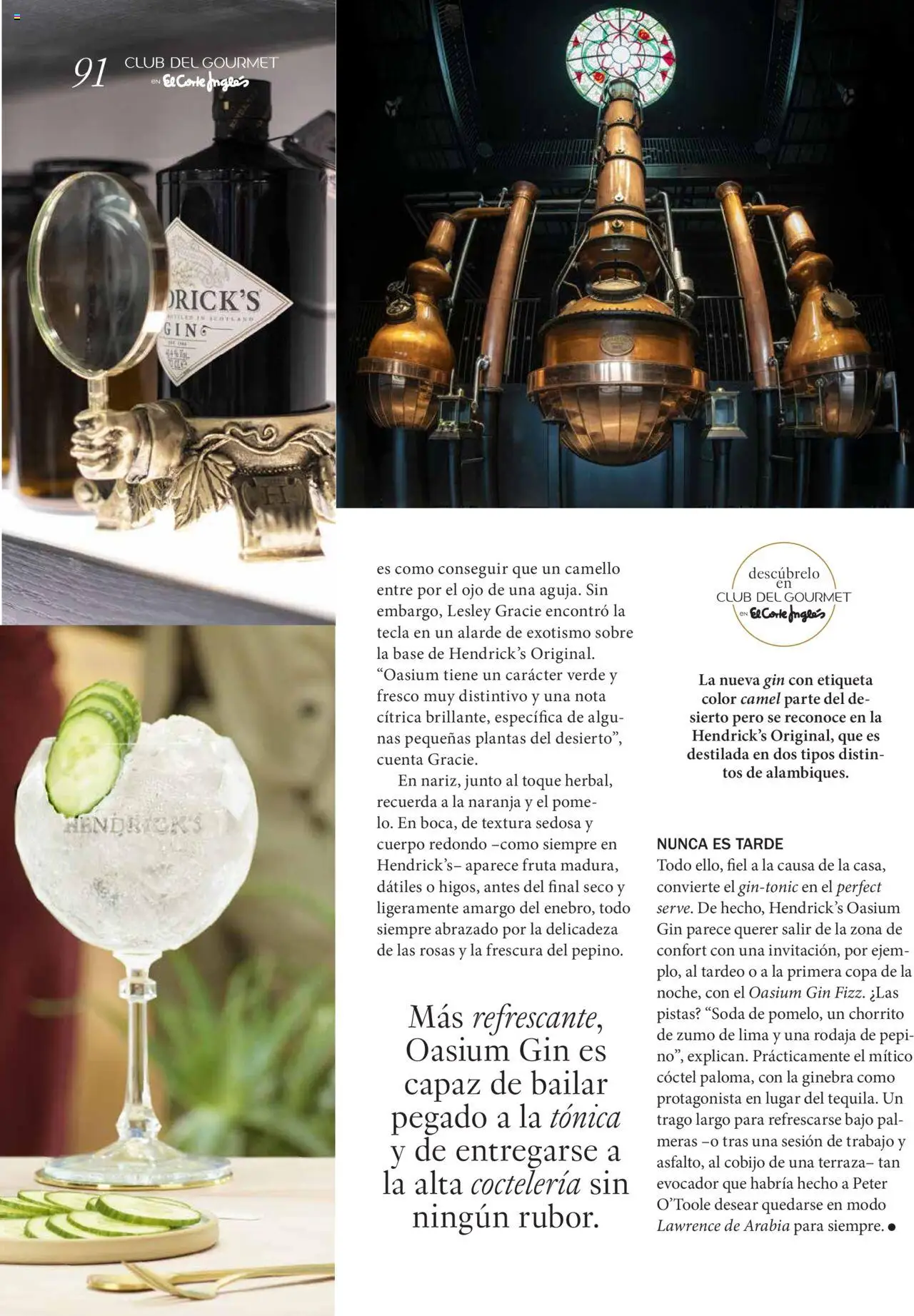 El Corte Inglés ofertas │ válido desde el 01.04.2025 | Página: 91 | Productos: Lima, Ginebra, Ροζ πιπέρι