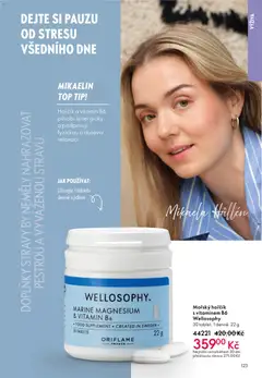 Náhled letáku Oriflame katalog č.02/2026 od 21.01.2026 | Strana: 123 | Produkty: Hořčík